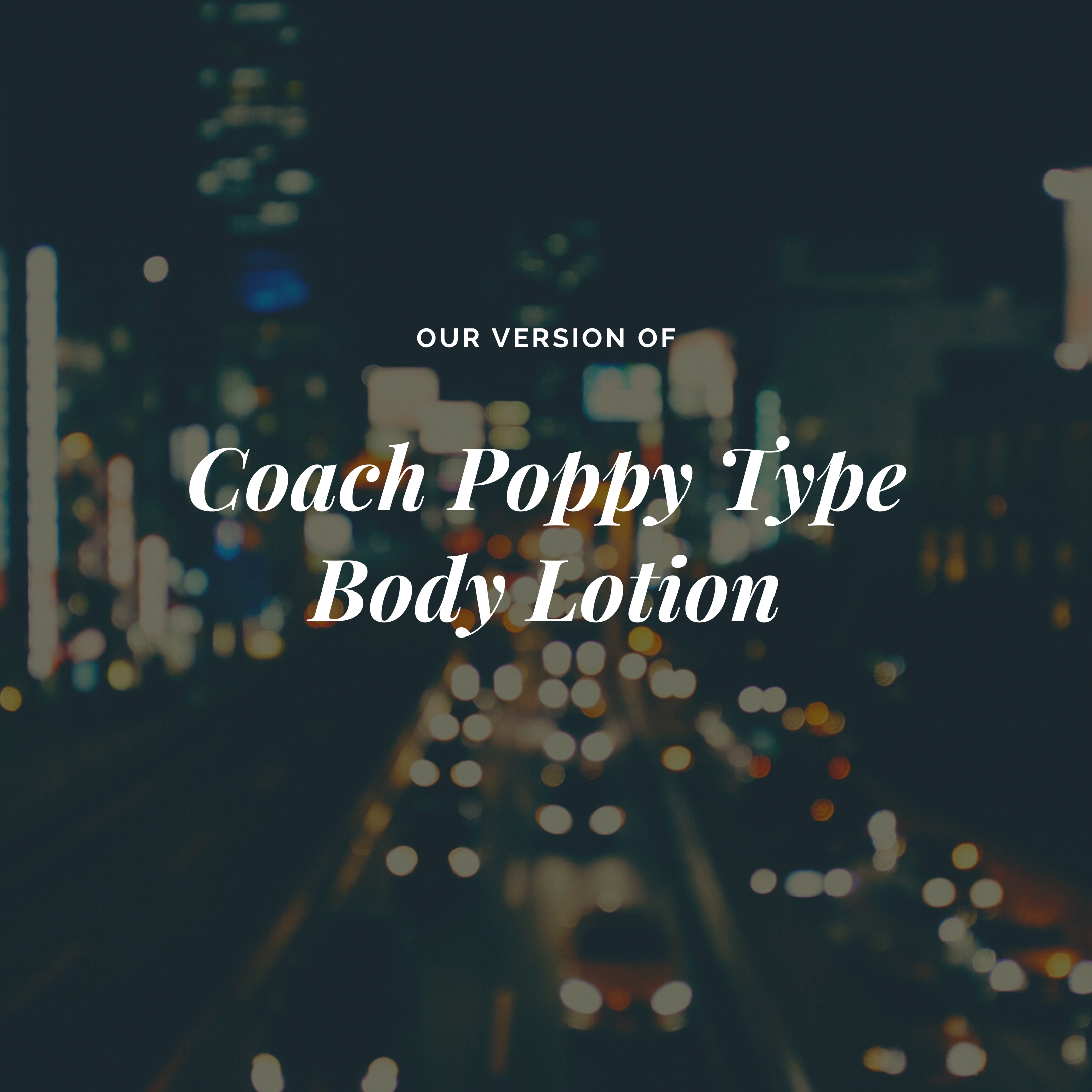 Coach Poppy Type Women 1oz Body Lotion
