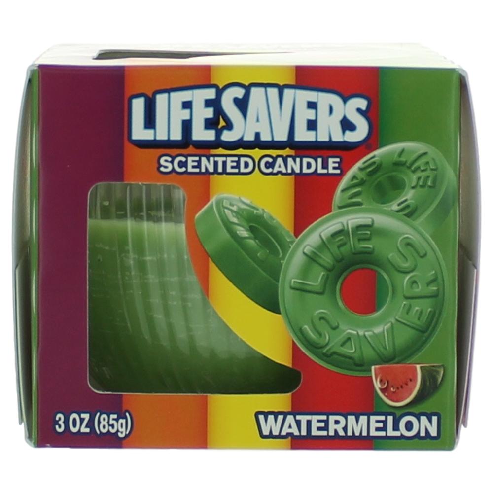 Life Savers Scented Candle 3 oz - Watermelon