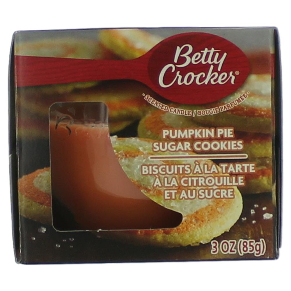 Betty Crocker Scented Candle 3 oz - Pumpkin Pie Sugar Cookies